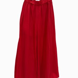 Garconne Wide Cotton Trousers